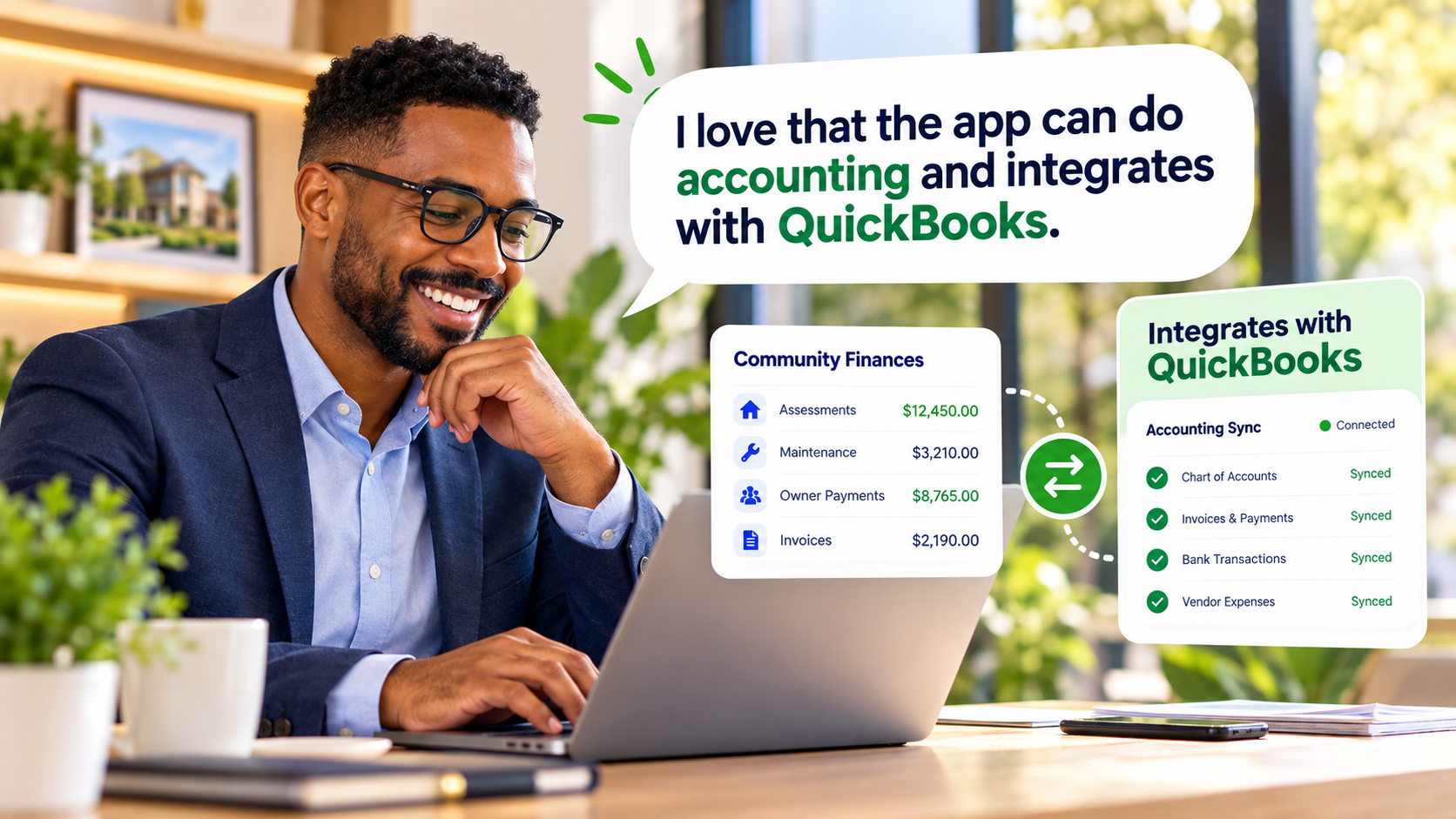 Community operations that connect to finance.