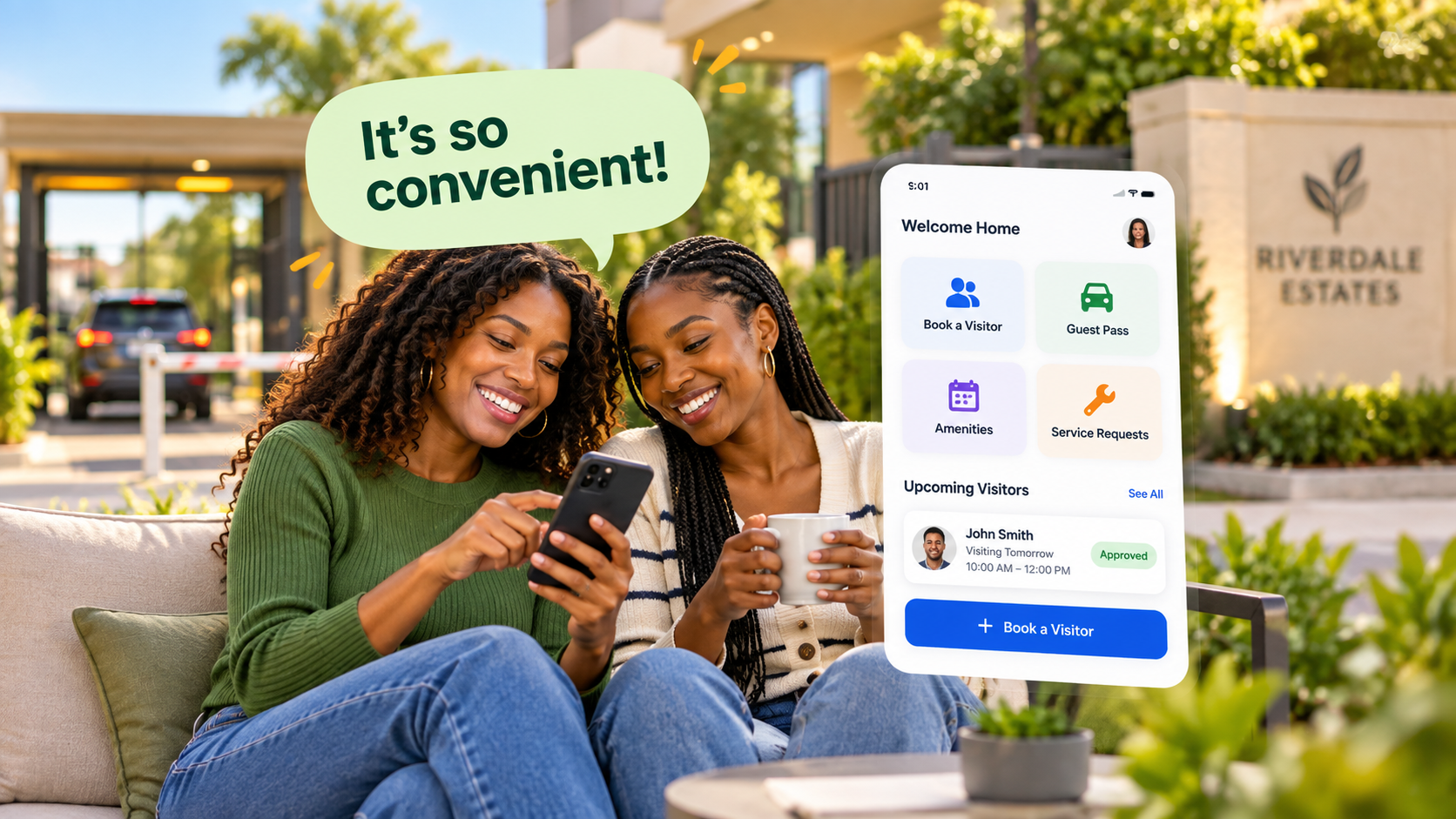 Everyday community life, made easier.
